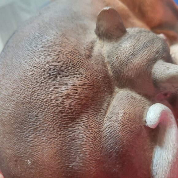 Posee Sleeping Dog & Cat Resin FigurineAnimal Sculpture Home Decor - Picture 5 of 6